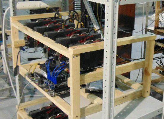 Майнинг ферма RX570 4G